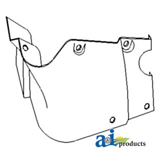 388736R1 - Steering Support Housing (LH) (Fiberglass)