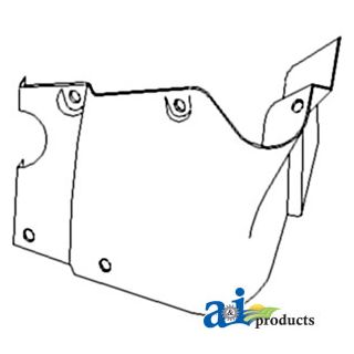 388737R1 - Steering Support Housing (RH) (Fiberglass)