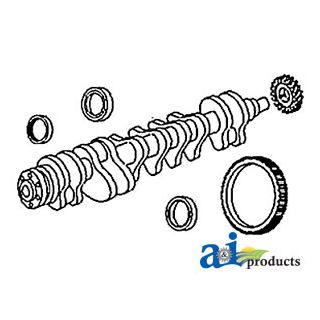 3903475 - Seal; Rectangular Front Crankshaft