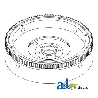 396420R91 - Flywheel w/ 396421R1 Ring Gear