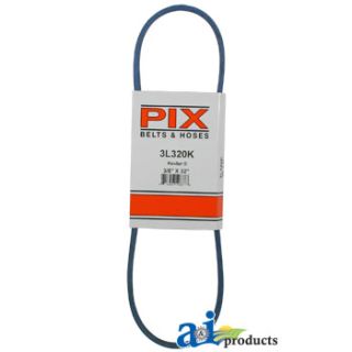 3L320K - Kevlar Blue V-Belt (3/8" X 32" )