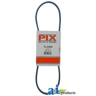 3L340K - Kevlar Blue V-Belt (3/8" X 34" )