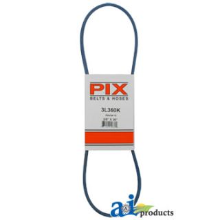 3L360K - Kevlar Blue V-Belt (3/8" X 36" )