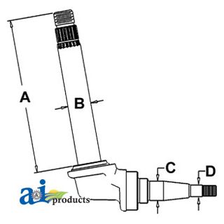 405427R92 - Spindle (RH/LH)