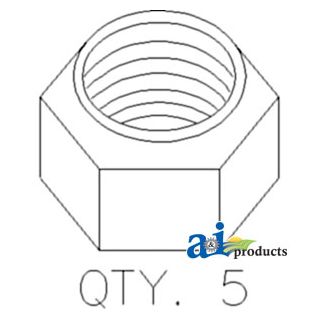 405576R1 - Nut, Front Axle