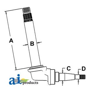 406265R92 - Spindle (RH/LH)