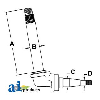 406266R92 - Spindle (RH/LH)
