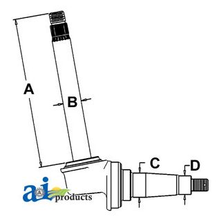 406267R92 - Spindle (RH/LH)