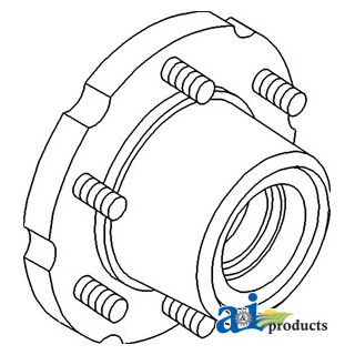 406294R21 - Hub, Front Wheel (6 Bolt)