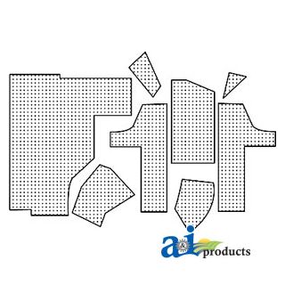 4077 - Cab Foam Kit w/ Headliner