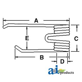 4101601590 - Tedder Tooth (LH)