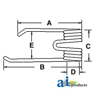 4101701380 - Tedder Tooth (RH)
