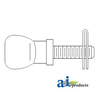412575 - Knob & Nut