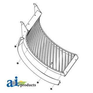 418647A1HB - Concave, Front (Small Grain, Helical Bars)