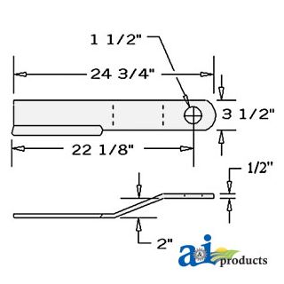 420HI - Blade, Rotary Cutter, CCW