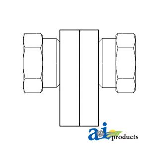 43B29 - Female Npsm Swivel To Female Npsm Swivel X Female Npt Adapter 2 Pk