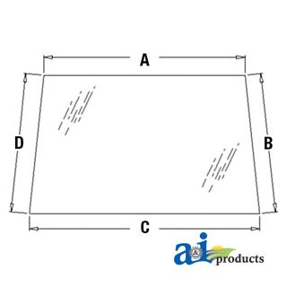448607A1 - Glass, Windshield, Upper