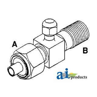 451-5090 - Sanden/ Diesel Kiki 1/4 Service Valve