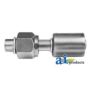 461-3002 - Straight Female O-Ring Aluminum Beadlock Fittings