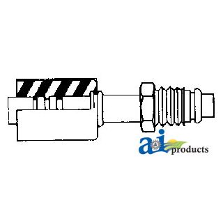 461-3015 - Straight Male O-Ring Aluminum Beadlock Fittings