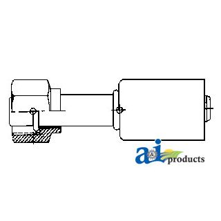 461-3324 - Straight Female O-Ring Steel Beadlock Fittings