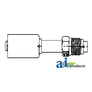 461-3338 - Straight Male O-Ring Steel Bedlock Fittings