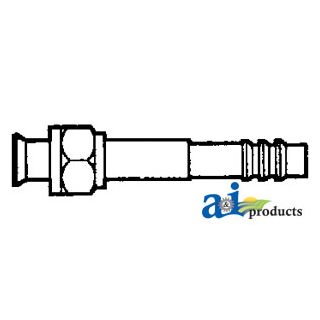461-763 - Straight Female Flare Barb Fitting
