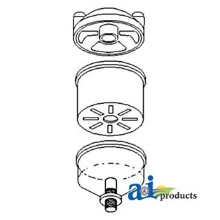 4612229 - Filter Assembly, Single Fuel (12 UNF Ports)