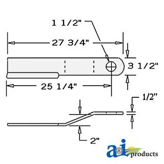 463BH - Blade, Rotary Cutter, CCW