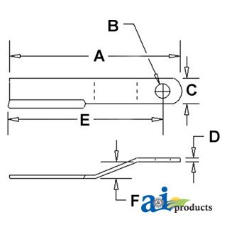 464BH - Blade, Rotary Cutter, CCW