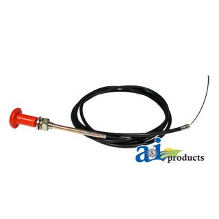 47V1534 - Cable, Round Handle Pull (82")