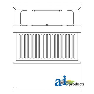 4950401 - Grille, Front