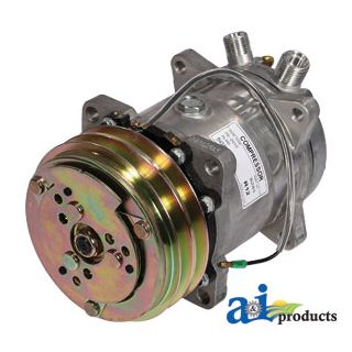 500-270 - Compressor, New, Sanden w/ Clutch (9285)