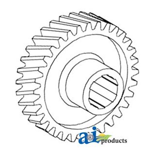 50037DB - Sector, Steering Worm Gear