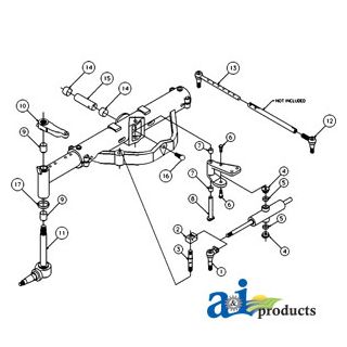 50291004 - Overhaul Kit, Complete Front Axle