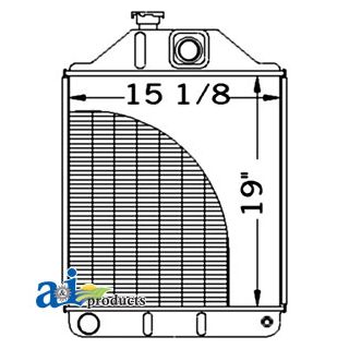 506244M91 - Radiator
