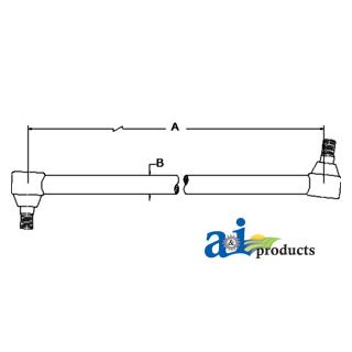 507436M91 - Tie Rod (RH)