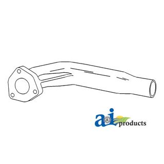 507629M1 - Elbow, Exhaust