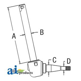 508547M92 - Spindle (RH/LH)