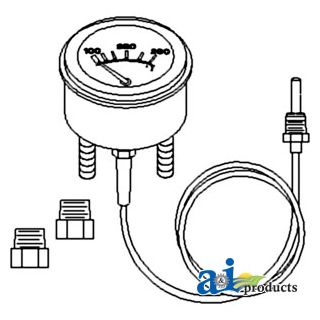 50A25 - Gauge, Temperature (100-280