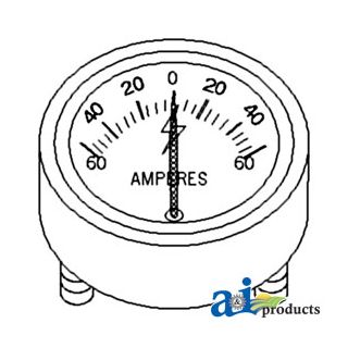 50A60 - Gauge, Ammeter (60-0-60)