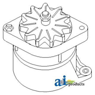5101645 - Alternator, 33 Amp