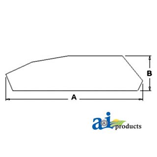 5124414 - Glass, Door (LH)