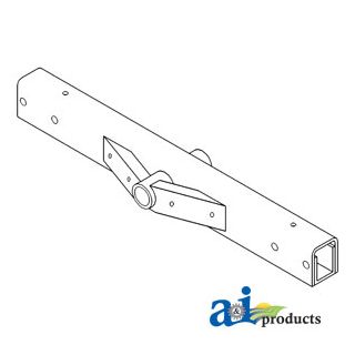 512982M92 - Front Axle Assembly w/ Pivot Bushing