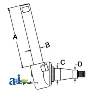 514572M92 - Spindle (RH/LH)