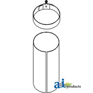 51484DX - Guard , PTO Shaft w/ Clamp