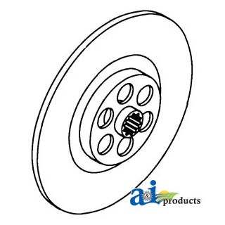 516068M91 - Trans Disc: 11", organic, solid