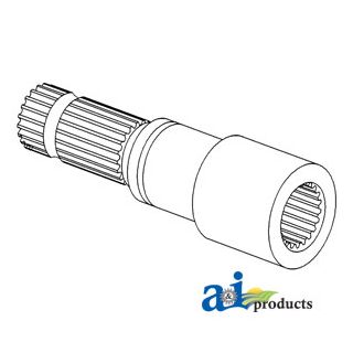 516354M1 - Shaft, PTO (1000 RPM)