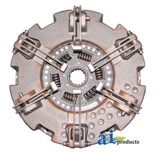 5163936 - Pressure Plate: 12", 6 lever, metallic, spring loaded,