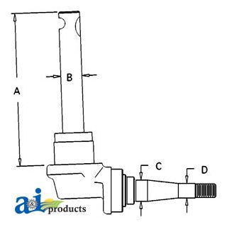 51699DE - Spindle (LH)